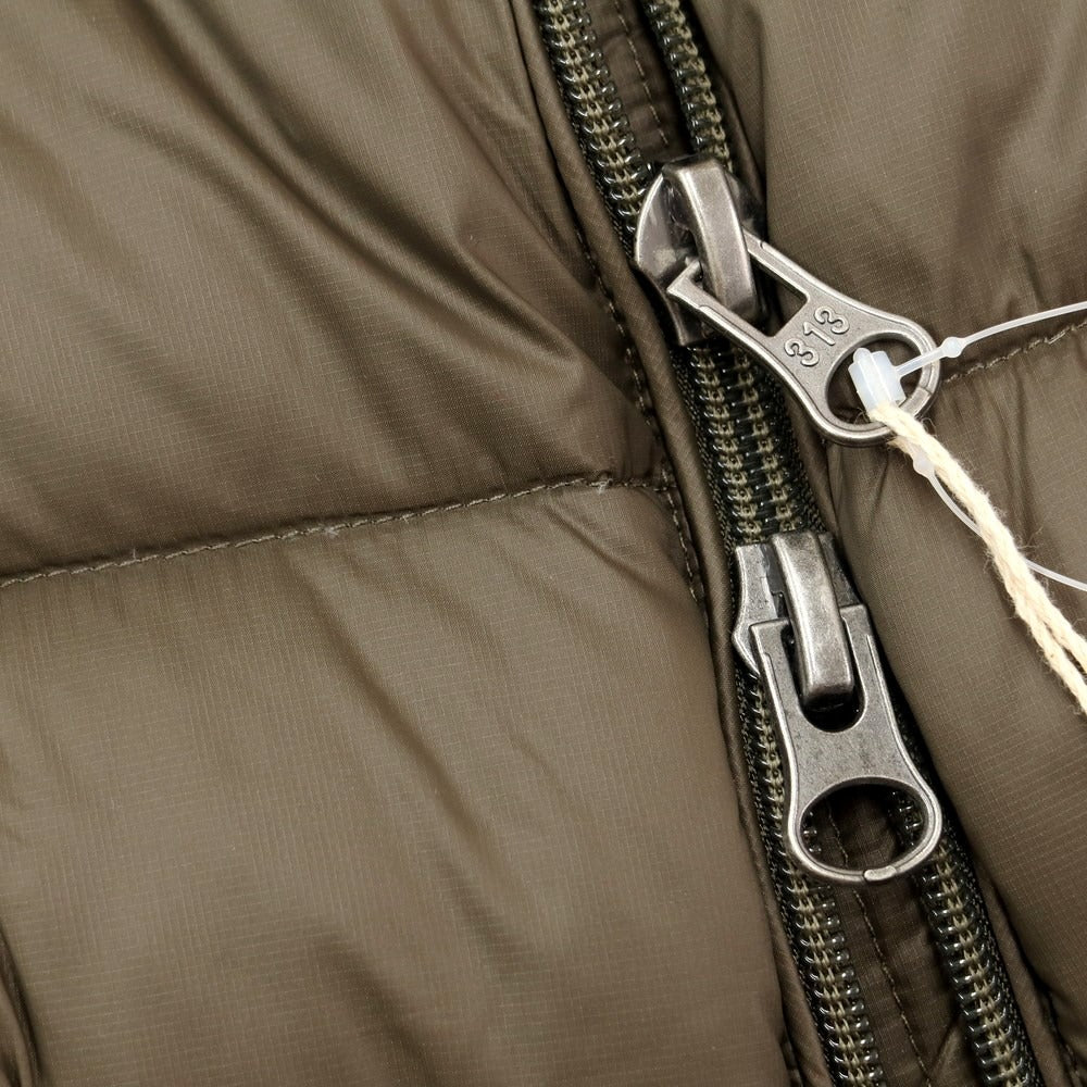 【中古】【未使用】313 トレウーノトレ 313・TREUNOTRE ナイロン ダウンジャケット オリーブ【サイズ48】【GRN】【A/W】【状態ランクS】【メンズ】【768893】 BPD