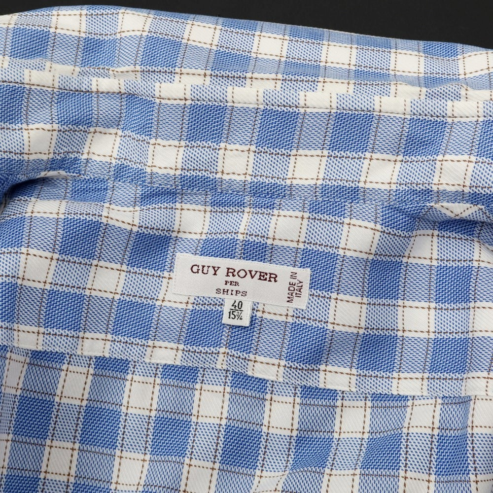 【中古】ギローバー GUY ROVER カジュアルシャツ
ブルーxホワイトxブラウン【サイズ40】【BLU】【S/S/A/W】【状態ランクC】【メンズ】
【769778】 EPD