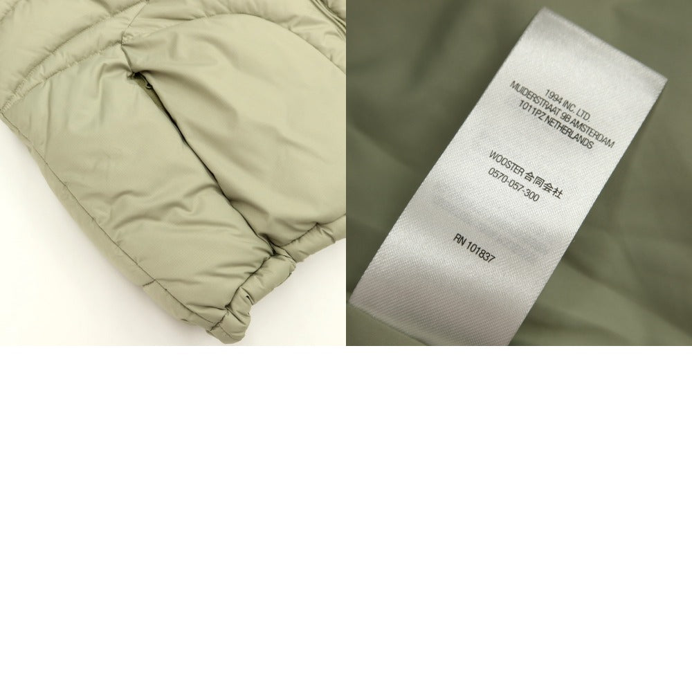 【中古】シュプリーム Supreme 2021年秋冬 Warp Hooded Puffy Jacket 中綿ブルゾン
 ライトオリーブ【サイズL】【GRN】【A/W】【状態ランクB】【メンズ】
【778775】 BPD