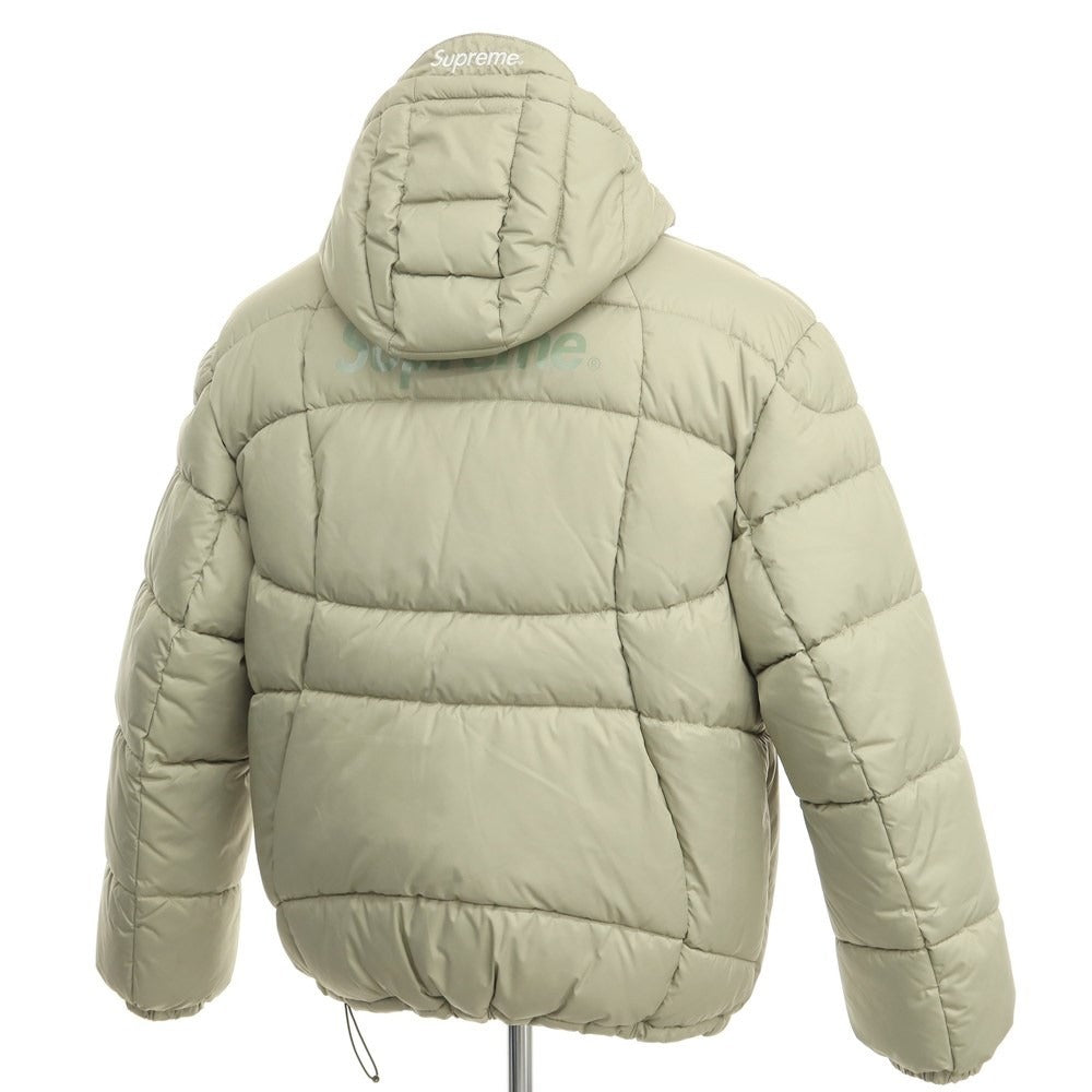 【中古】シュプリーム Supreme 2021年秋冬 Warp Hooded Puffy Jacket 中綿ブルゾン
 ライトオリーブ【サイズL】【GRN】【A/W】【状態ランクB】【メンズ】
【778775】 BPD