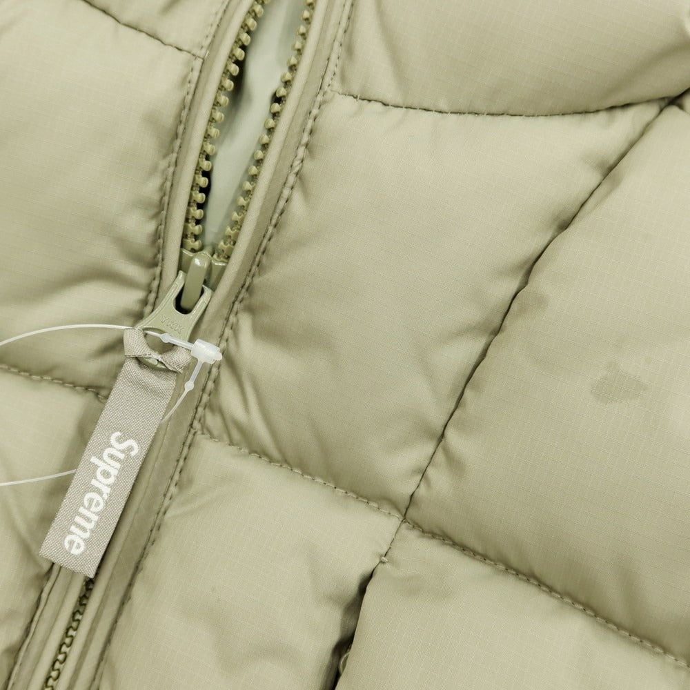 【中古】シュプリーム Supreme 2021年秋冬 Warp Hooded Puffy Jacket 中綿ブルゾン
 ライトオリーブ【サイズL】【GRN】【A/W】【状態ランクB】【メンズ】
【778775】 BPD