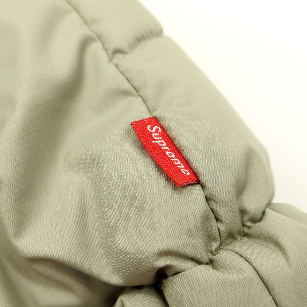 【中古】シュプリーム Supreme 2021年秋冬 Warp Hooded Puffy Jacket 中綿ブルゾン
 ライトオリーブ【サイズL】【GRN】【A/W】【状態ランクB】【メンズ】
【778775】 BPD