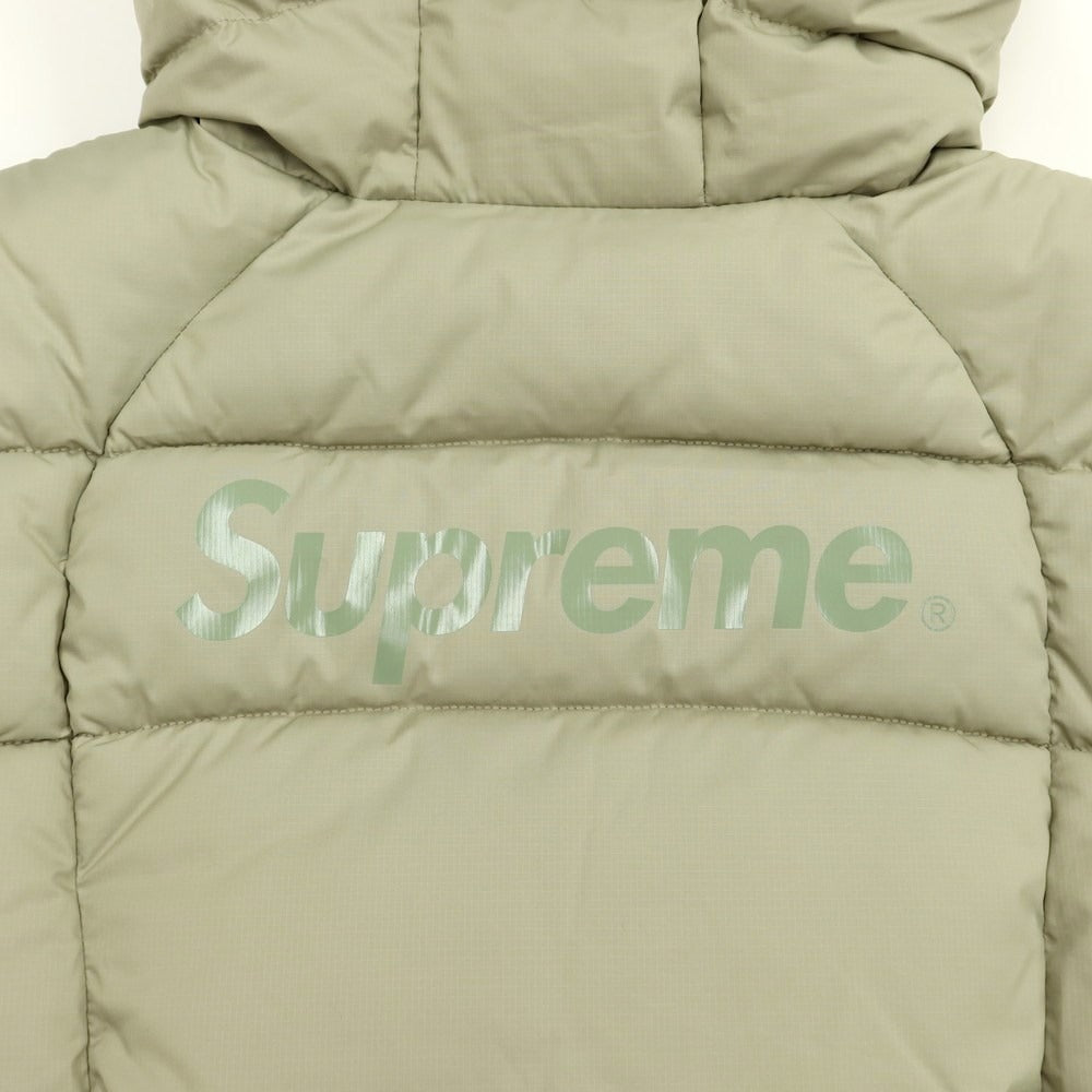 【中古】シュプリーム Supreme 2021年秋冬 Warp Hooded Puffy Jacket 中綿ブルゾン
 ライトオリーブ【サイズL】【GRN】【A/W】【状態ランクB】【メンズ】
【778775】 BPD