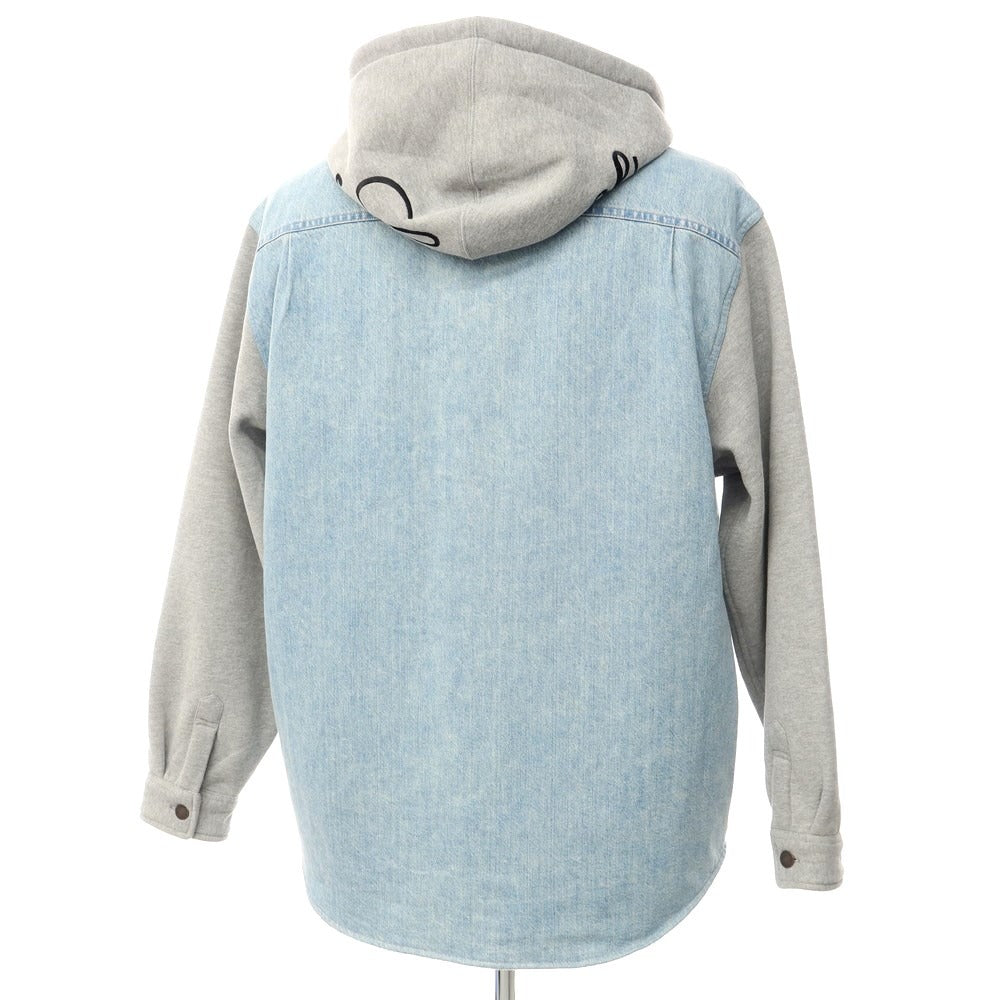 【中古】シュプリーム Supreme 2022年秋冬 Fleece Hooded Denim Shirt パーカー
ライトブルーxグレー【サイズXL】【BLU】【A/W】【状態ランクB】【メンズ】
【769777】 APD