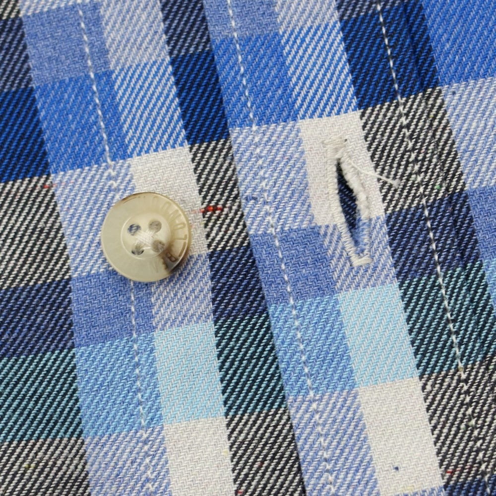 【中古】【未使用】ベンシャーマン Ben Sherman カジュアルシャツ
ブルーxライトグレー【サイズM】【BLU】【S/S/A/W】【状態ランクS】【メンズ】
【769776】 EPD