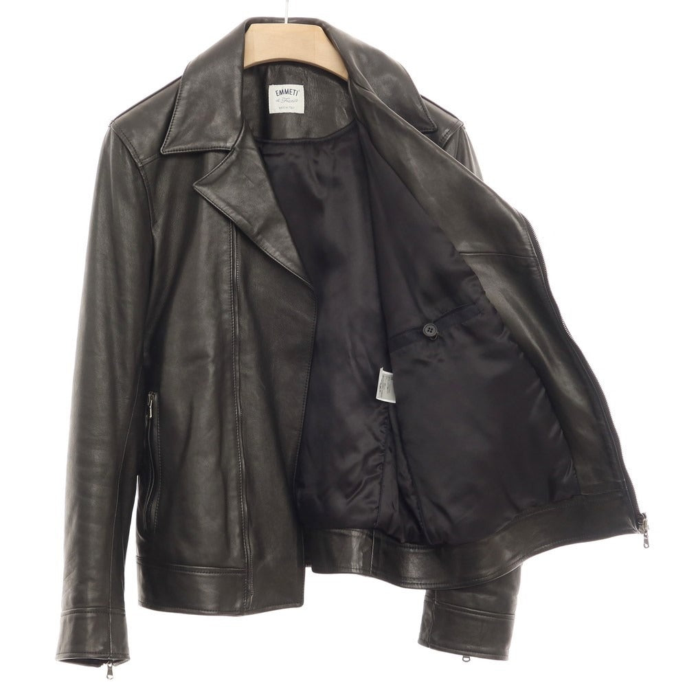 【中古】エンメティ EMMETI ライダースジャケット
ブラック【サイズ48】【BLK】【A/W】【状態ランクB】【メンズ】
【778771】