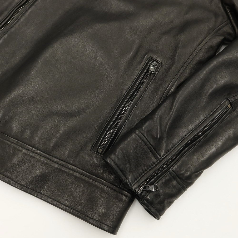 【中古】エンメティ EMMETI ライダースジャケット
ブラック【サイズ48】【BLK】【A/W】【状態ランクB】【メンズ】
【778771】
