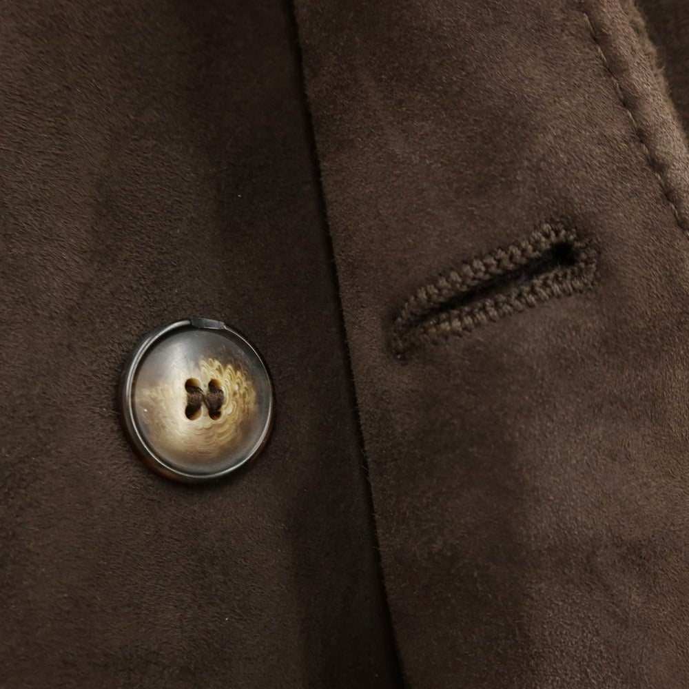 【中古】ブリオーニ Brioni ステンカラーコート
 ダークブラウン【サイズM/50】【BRW】【A/W】【状態ランクB】【メンズ】
【778777】