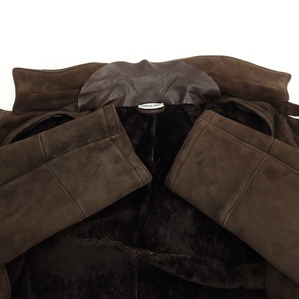 【中古】ブリオーニ Brioni ステンカラーコート
 ダークブラウン【サイズM/50】【BRW】【A/W】【状態ランクB】【メンズ】
【778777】