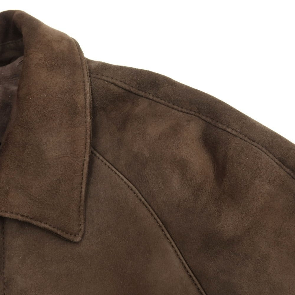 【中古】ブリオーニ Brioni ステンカラーコート
 ダークブラウン【サイズM/50】【BRW】【A/W】【状態ランクB】【メンズ】
【778777】