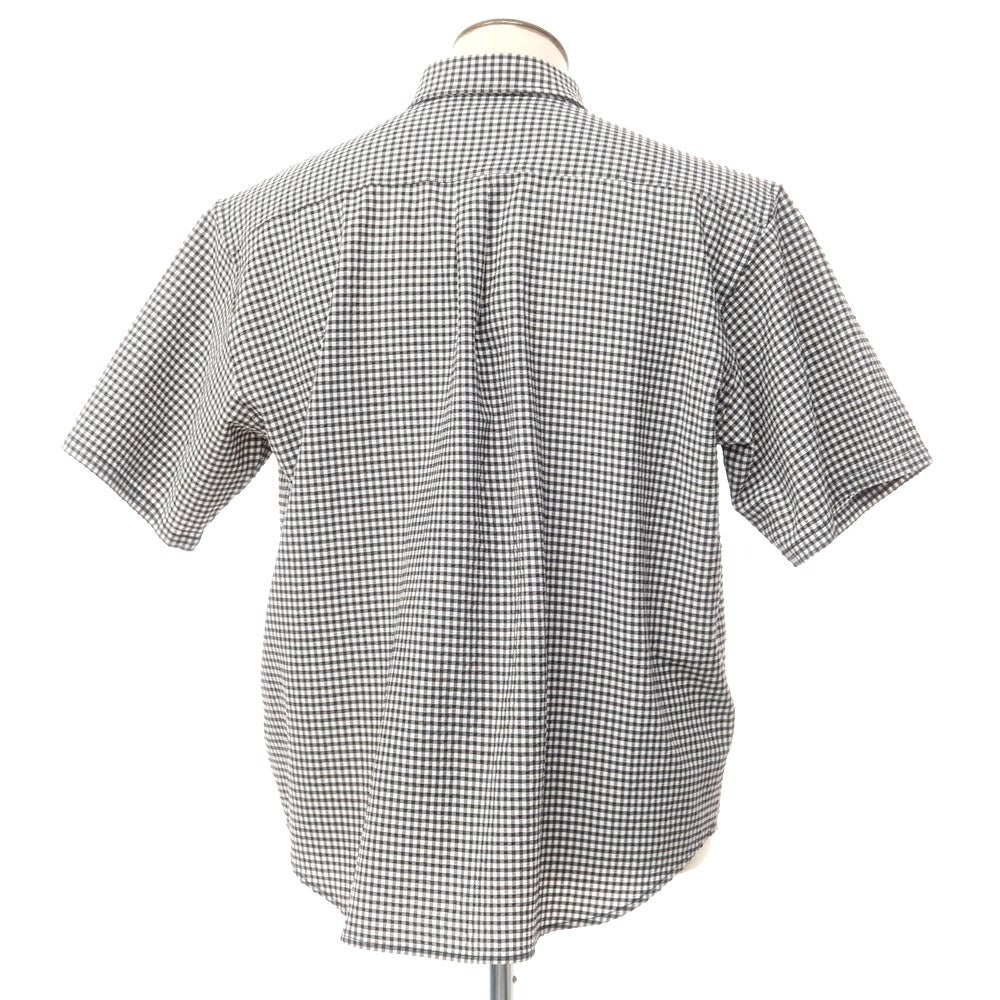 【中古】インヘリット INHERIT 半袖シャツ
 ブラックxホワイト【サイズL】【BLK】【S/S】【状態ランクB】【メンズ】
【769573】 CPD