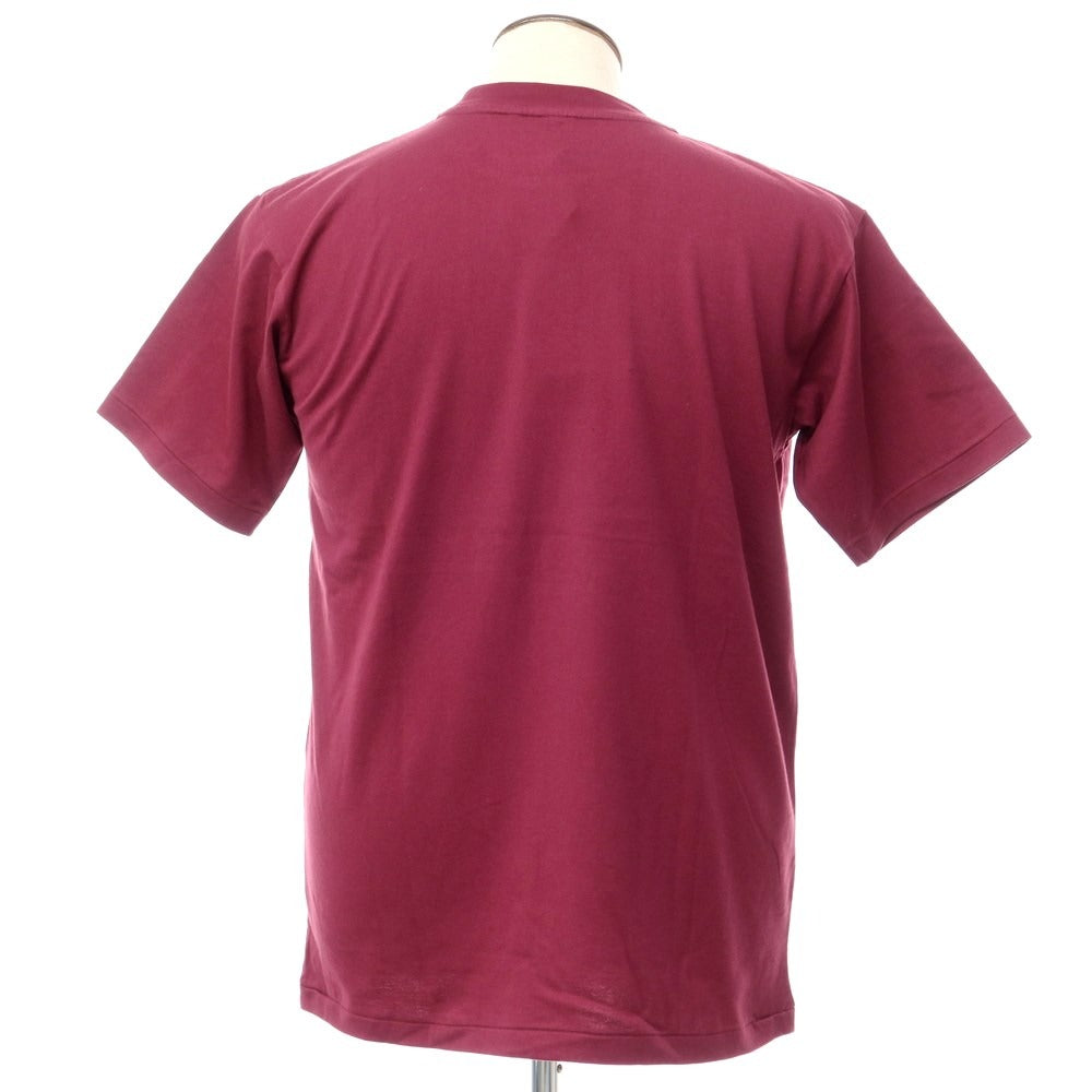 【中古】【未使用】ジャクソンマティス JACKSON MATISSE ユナイテッドアローズGLR別注 プリント 半袖Tシャツ ワインレッド【サイズL】【RED】【S/S】【状態ランクS】【メンズ】【768884】 CPD