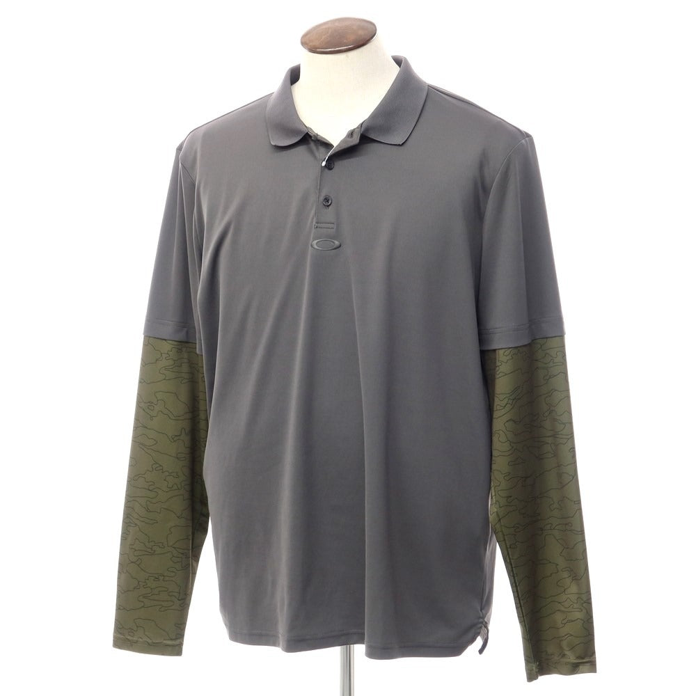 【中古】オークリー OAKLEY 長袖ポロシャツ
ダークグレーxオリーブ【サイズ3XL】【GRY】【S/S/A/W】【状態ランクB】【メンズ】
【769885】 EPD
