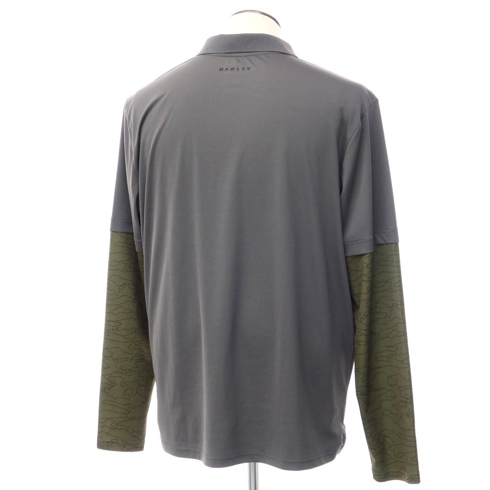 【中古】オークリー OAKLEY 長袖ポロシャツ
ダークグレーxオリーブ【サイズ3XL】【GRY】【S/S/A/W】【状態ランクB】【メンズ】
【769885】 EPD