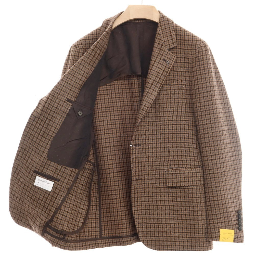 【新品】タリアトーレ TAGLIATORE ピーノレラリオ テーラードジャケット
ブラウンxブラックxグレー【サイズ48】【BRW】【A/W】【状態ランクN】【メンズ】
【769882】 APD