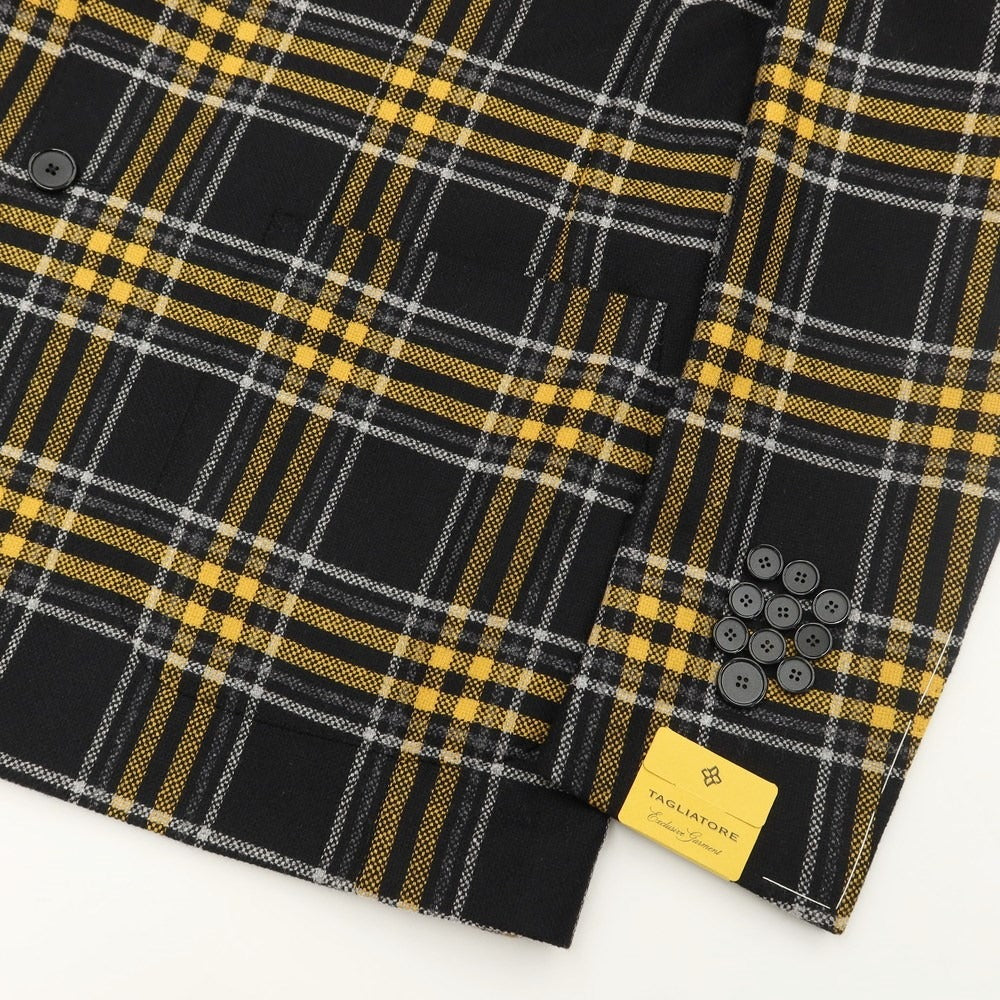 【新品】タリアトーレ TAGLIATORE テーラードジャケット
ブラックxイエローxグレー【サイズ48】【BLK】【A/W】【状態ランクN】【メンズ】
【769880】 APD