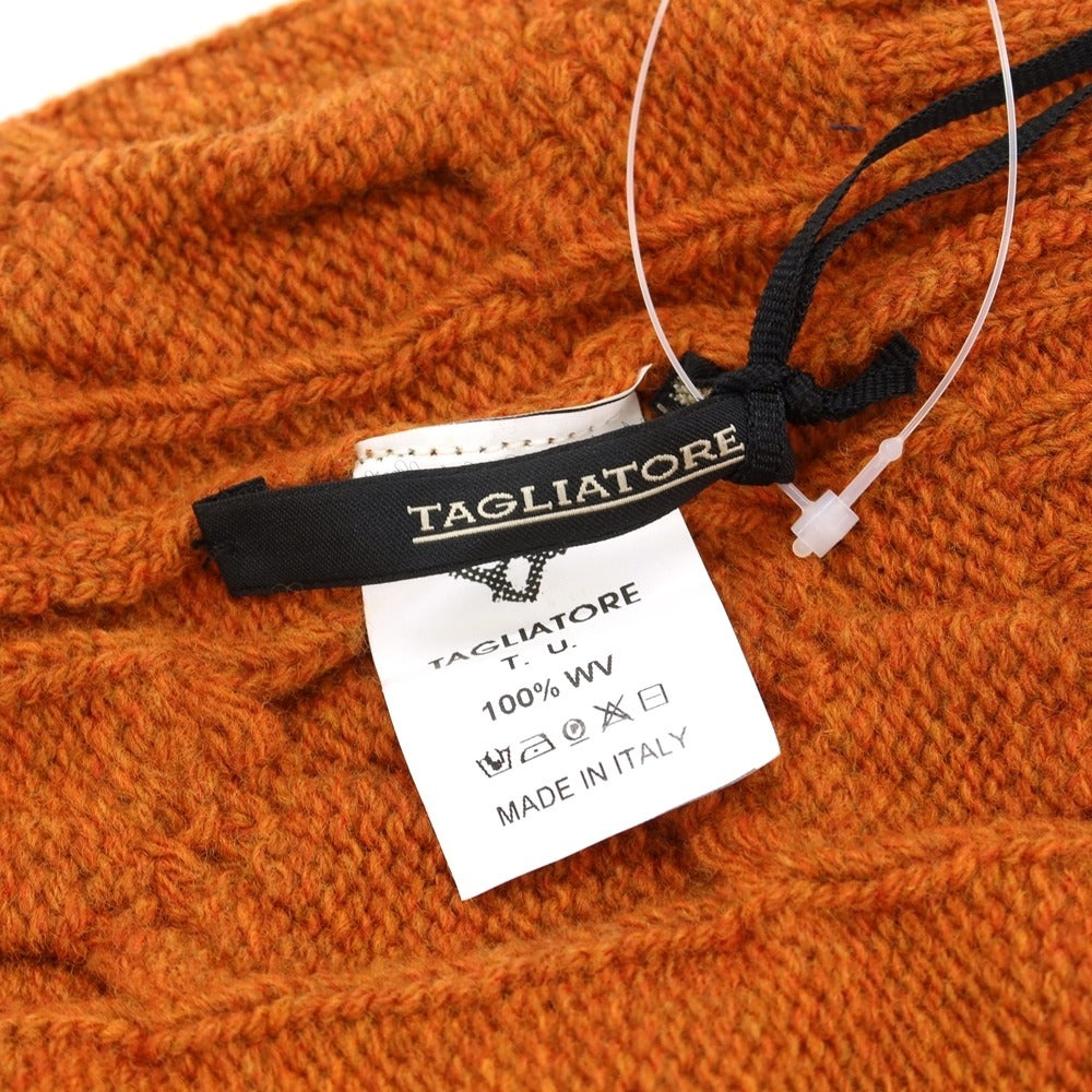【新品】タリアトーレ TAGLIATORE ニットキャップ
 オレンジ【サイズUNI】【ORG】【A/W】【状態ランクN】【メンズ】
【769888】 APD