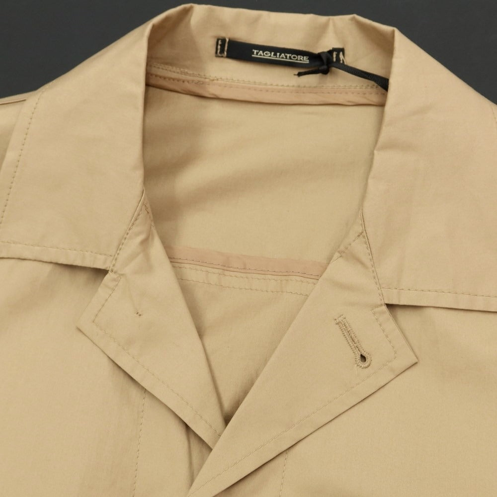 【新品】タリアトーレ TAGLIATORE サファリジャケット
 ベージュ【サイズ48】【BEI】【S/S】【状態ランクN】【メンズ】
【769681】 DPD