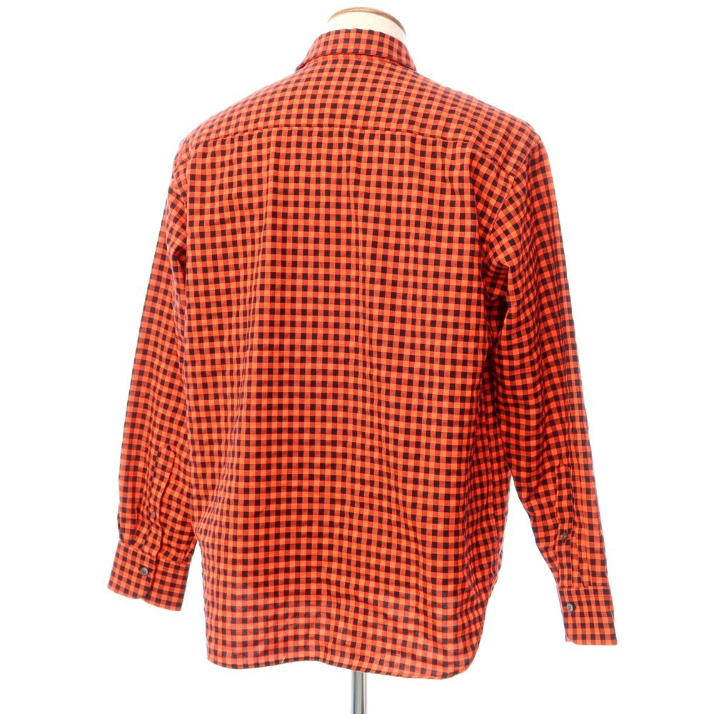 【新品】バグッタ Bagutta カジュアルシャツ
ブラックxオレンジレッド【サイズ40】【RED】【S/S/A/W】【状態ランクN】【メンズ】
【769595】 CPD