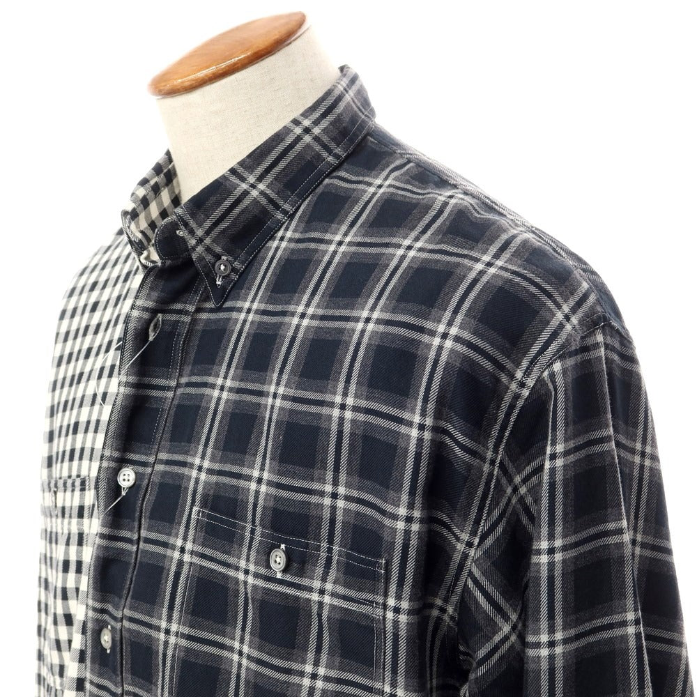 【新品】バグッタ Bagutta カジュアルシャツ
ブラックxホワイト【サイズM】【BLK】【S/S/A/W】【状態ランクN】【メンズ】
【769591】 CPD