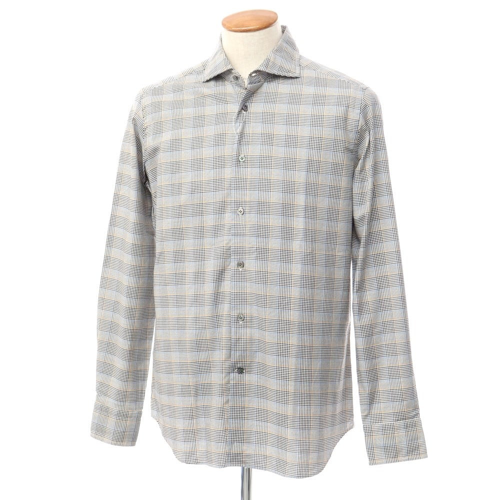 【新品】バグッタ Bagutta カジュアルシャツ
ブラックxホワイト【サイズ40】【GRY】【S/S/A/W】【状態ランクN】【メンズ】
【769590】 CPD