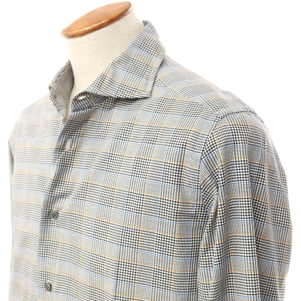 【新品】バグッタ Bagutta カジュアルシャツ
ブラックxホワイト【サイズ40】【GRY】【S/S/A/W】【状態ランクN】【メンズ】
【769590】 CPD