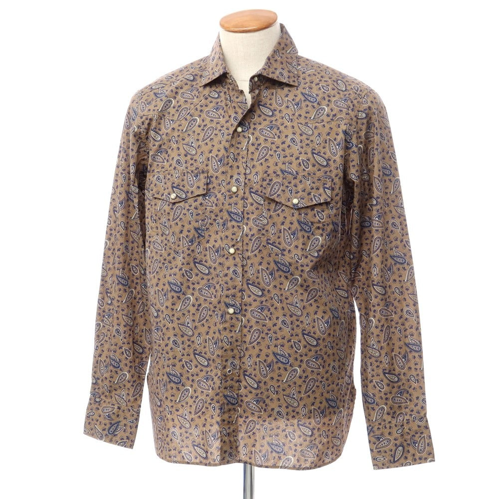 【新品アウトレット】バグッタ Bagutta カジュアルシャツ
アッシュブラウンxネイビー【サイズM】【BRW】【S/S/A/W】【状態ランクN-】【メンズ】
【769590】 CPD