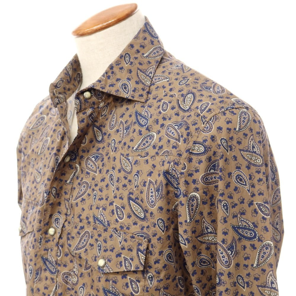 【新品アウトレット】バグッタ Bagutta カジュアルシャツ
アッシュブラウンxネイビー【サイズM】【BRW】【S/S/A/W】【状態ランクN-】【メンズ】
【769590】 CPD