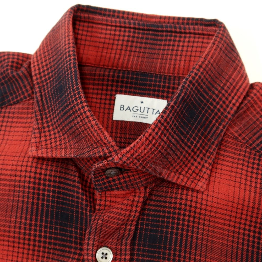 【新品】バグッタ Bagutta カジュアルシャツ
レッドxブラック【サイズ40】【RED】【S/S/A/W】【状態ランクN】【メンズ】
【769590】 CPD