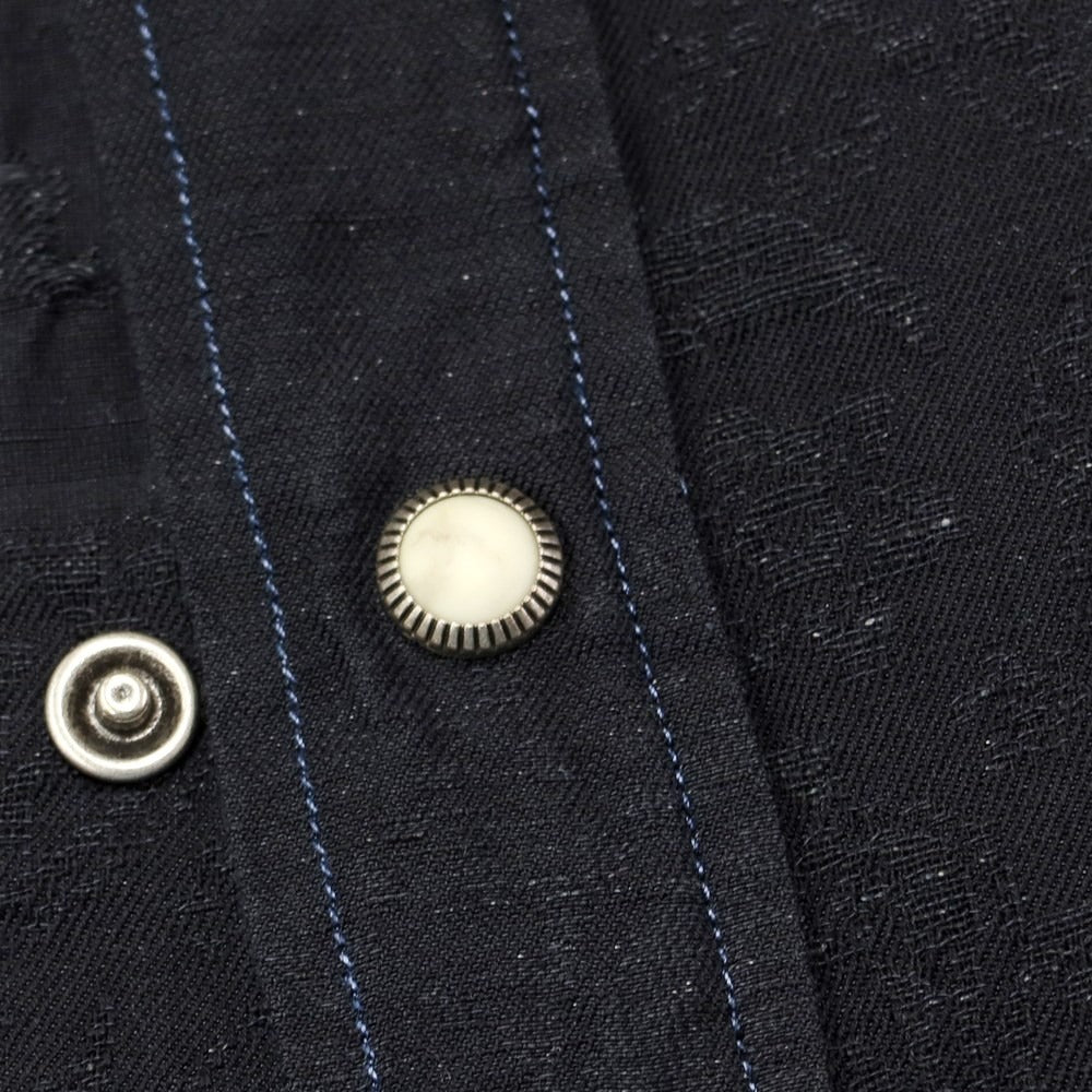 【新品アウトレット】バグッタ Bagutta カジュアルシャツ
 ダークネイビー【サイズ40】【NVY】【S/S】【状態ランクN-】【メンズ】
【769585】 CPD