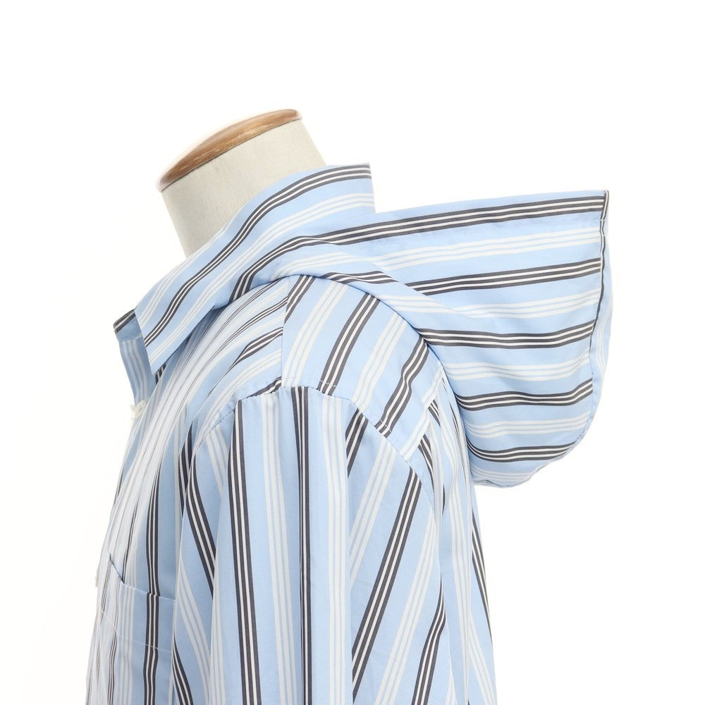 【新品】ピーティートリノ PT TORINO カジュアルシャツ
 ライトブルーxホワイトxブラック【サイズ39】【BLU】【S/S/A/W】【状態ランクN】【メンズ】
【769677】 DPD