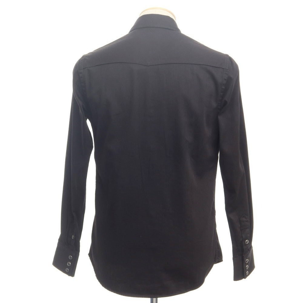 【新品】ピーティートリノ PT TORINO カジュアルシャツ
 ブラック【サイズ37】【BLK】【S/S/A/W】【状態ランクN】【メンズ】
【769676】 DPD