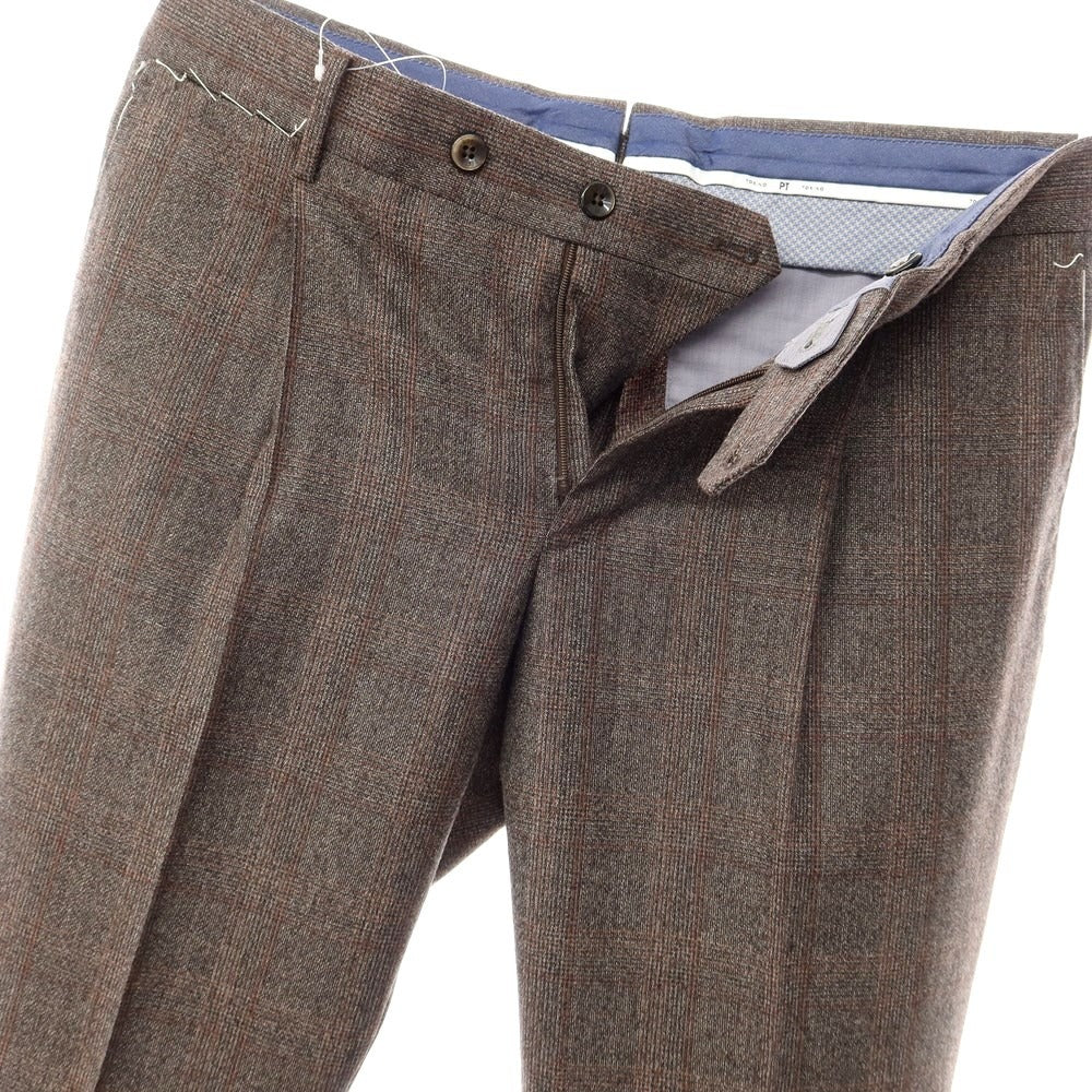 【新品】ピーティートリノ PT TORINO ドレススラックスパンツ
ブラウン【サイズ46】【BRW】【A/W】【状態ランクN】【メンズ】
【769776】 APD