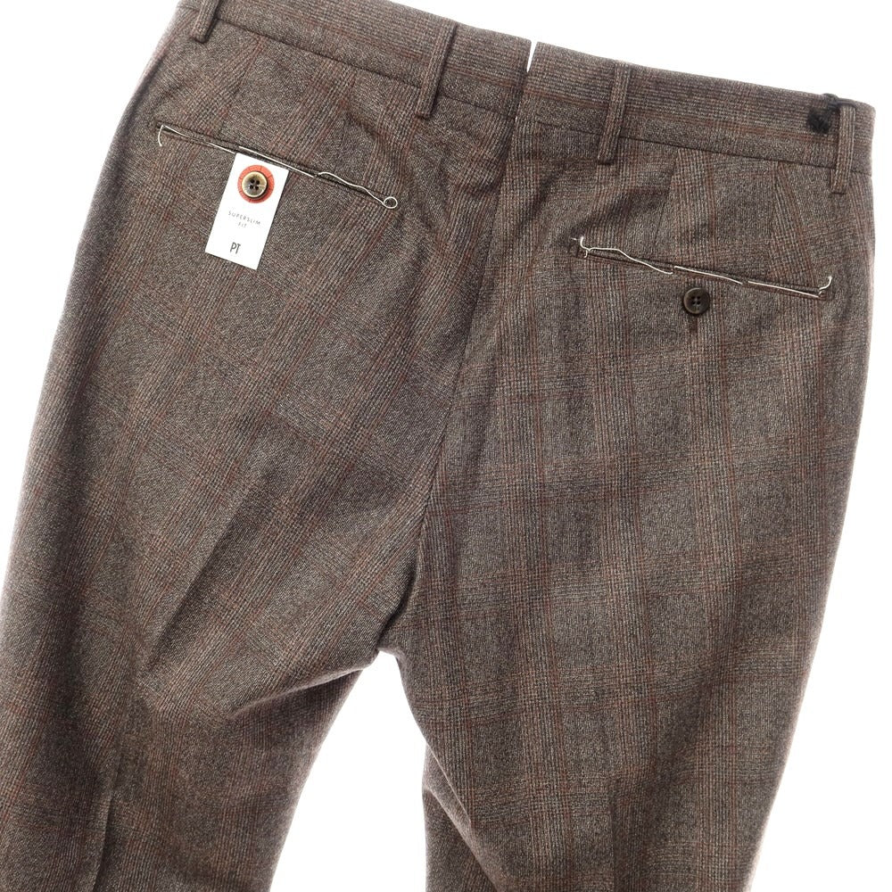 【新品】ピーティートリノ PT TORINO ドレススラックスパンツ
ブラウン【サイズ46】【BRW】【A/W】【状態ランクN】【メンズ】
【769776】 APD