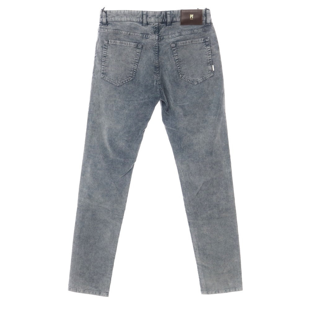 【新品】ピーティートリノ デニム PT TORINO DENIM SWING コットン コーデュロイ 5ポケット パンツ ネイビー系【サイズ32】【NVY】【A/W】【状態ランクN】【メンズ】【769095】