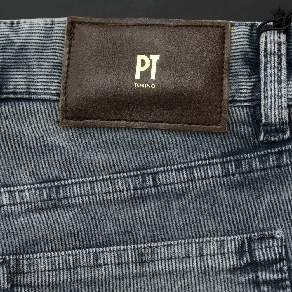 【新品】ピーティートリノ デニム PT TORINO DENIM SWING コットン コーデュロイ 5ポケット パンツ ネイビー系【サイズ32】【NVY】【A/W】【状態ランクN】【メンズ】【769095】