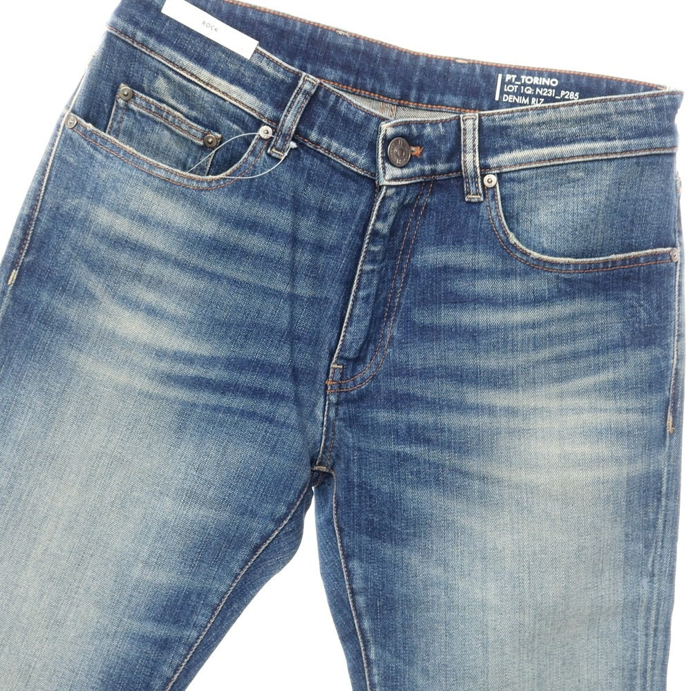 【新品】ピーティートリノ デニム PT TORINO DENIM ROCK デニムパンツ
 ネイビー【サイズ32】【NVY】【S/S/A/W】【状態ランクN】【メンズ】
【769582】 CPD