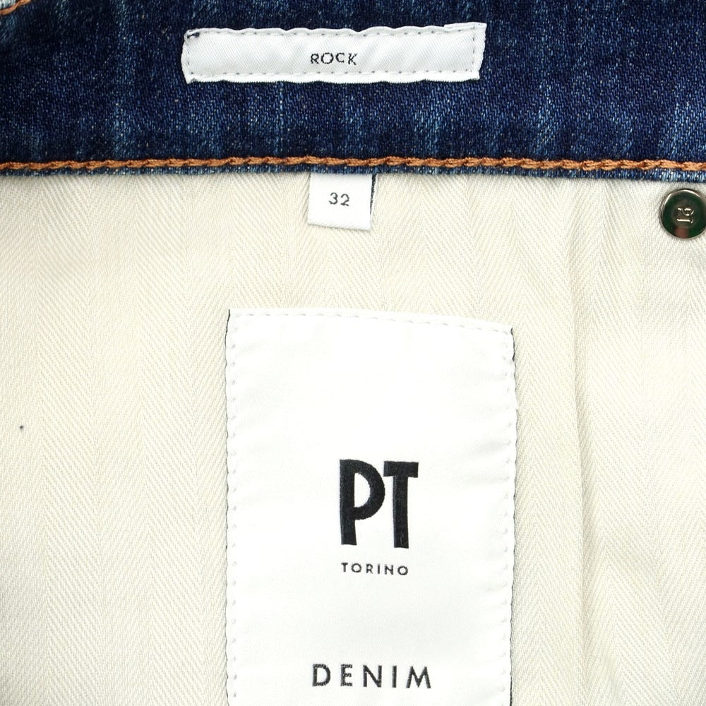 【新品】ピーティートリノ デニム PT TORINO DENIM ROCK デニムパンツ
 ネイビー【サイズ32】【NVY】【S/S/A/W】【状態ランクN】【メンズ】
【769582】 CPD