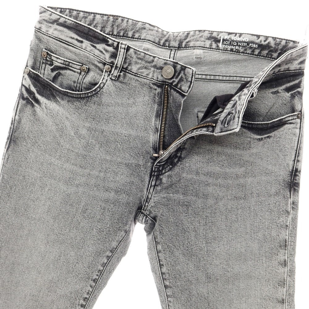 【新品】ピーティートリノ デニム PT TORINO DENIM ROCK デニムパンツ
 ウォッシュブラック【サイズ32】【BLK】【S/S/A/W】【状態ランクN】【メンズ】
【769582】 CPD