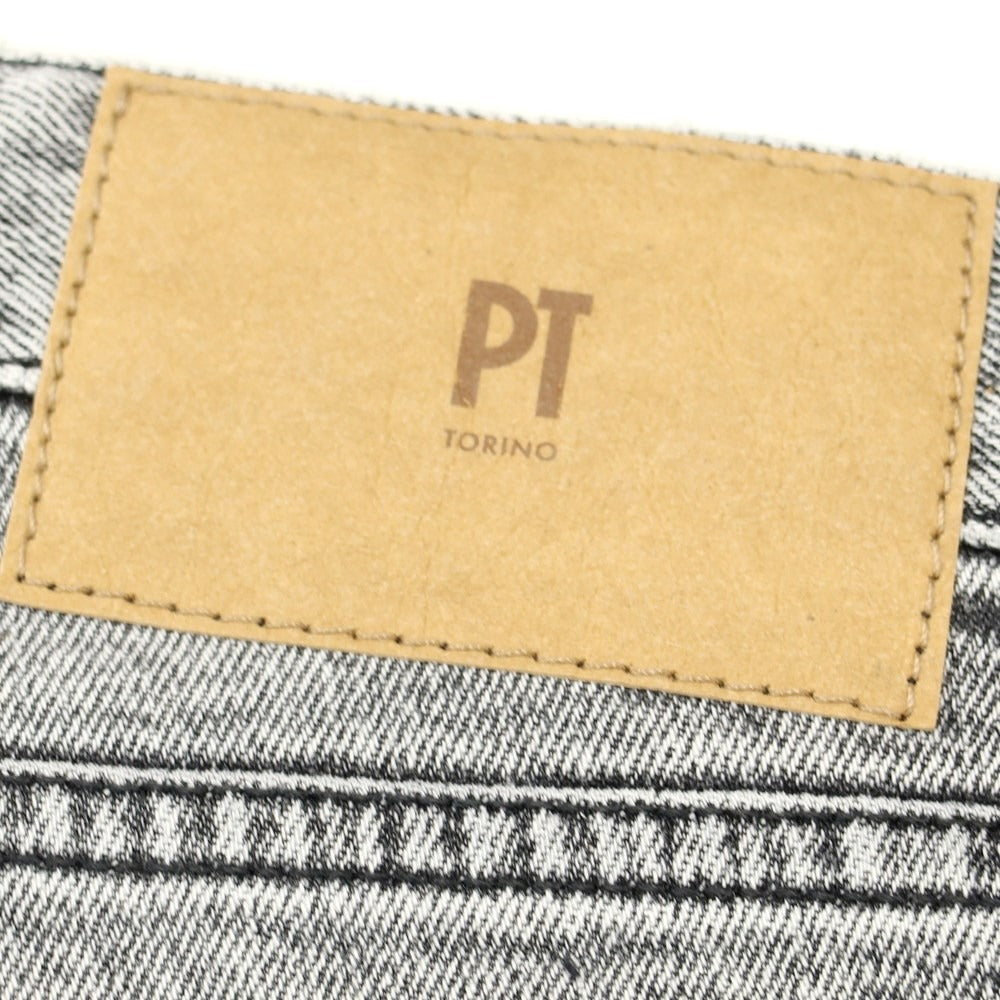 【新品】ピーティートリノ デニム PT TORINO DENIM ROCK デニムパンツ
 ウォッシュブラック【サイズ32】【BLK】【S/S/A/W】【状態ランクN】【メンズ】
【769582】 CPD