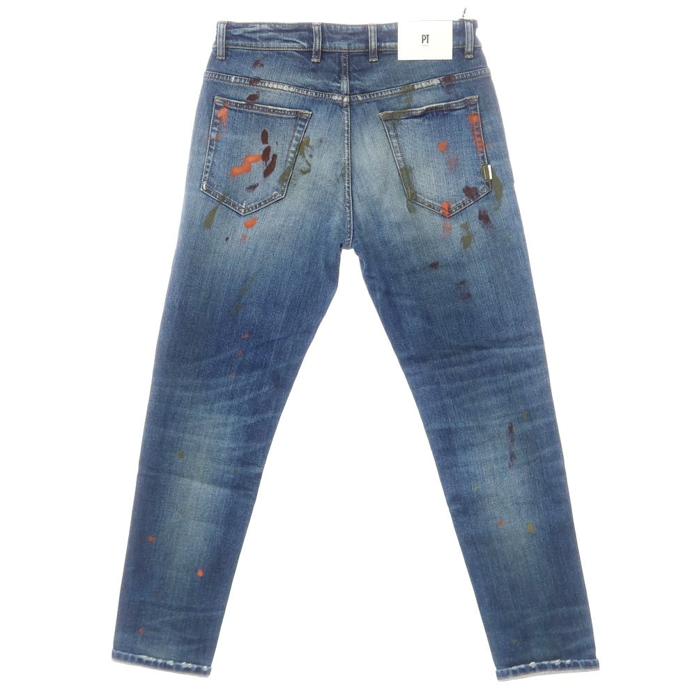 【新品】ピーティートリノ デニム PT TORINO DENIM REGGAE デニムパンツ
 ネイビー【サイズ32】【NVY】【S/S/A/W】【状態ランクN】【メンズ】
【769570】 CPD