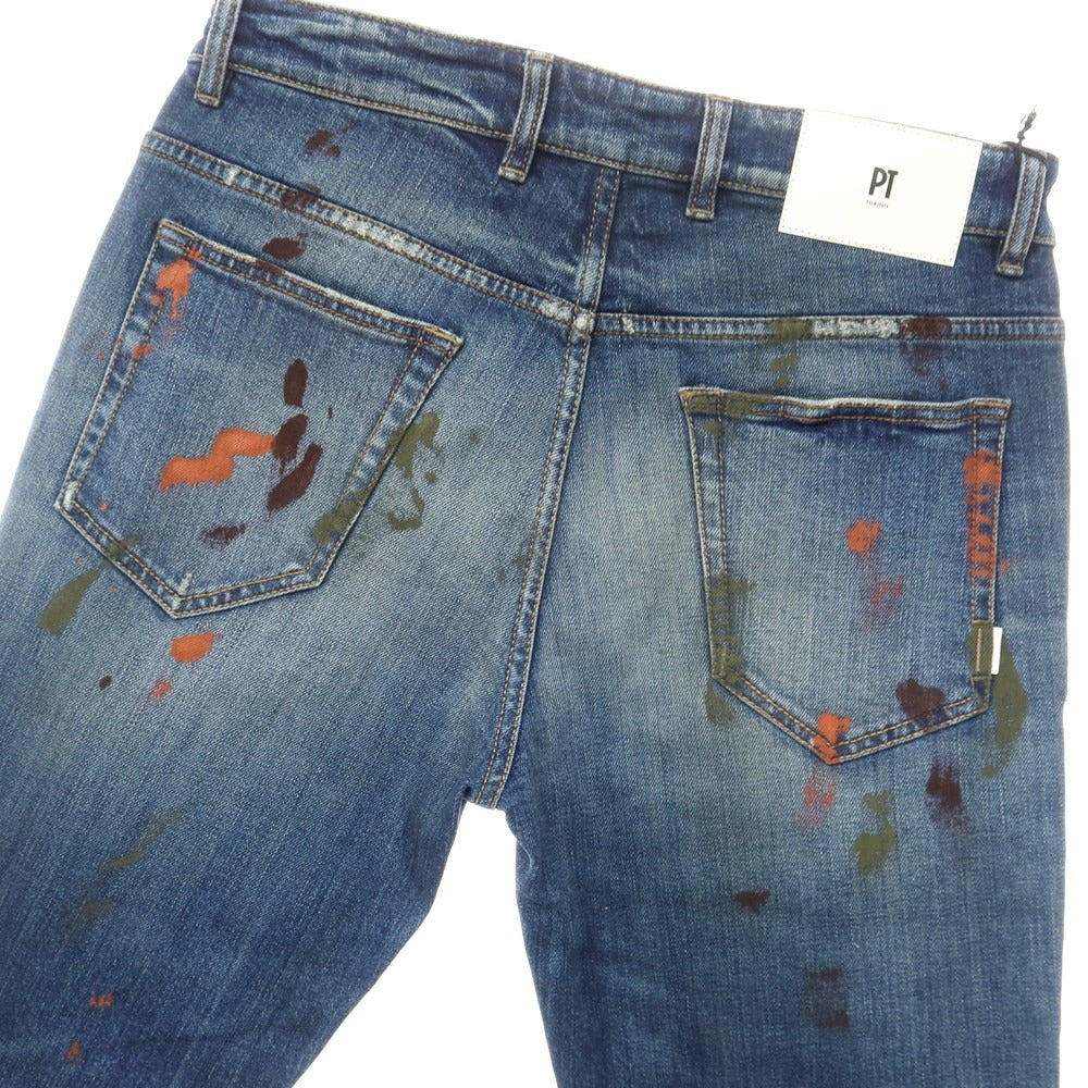 【新品】ピーティートリノ デニム PT TORINO DENIM REGGAE デニムパンツ
 ネイビー【サイズ32】【NVY】【S/S/A/W】【状態ランクN】【メンズ】
【769570】 CPD
