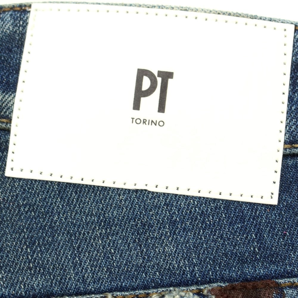 【新品】ピーティートリノ デニム PT TORINO DENIM REGGAE デニムパンツ
 ネイビー【サイズ32】【NVY】【S/S/A/W】【状態ランクN】【メンズ】
【769570】 CPD