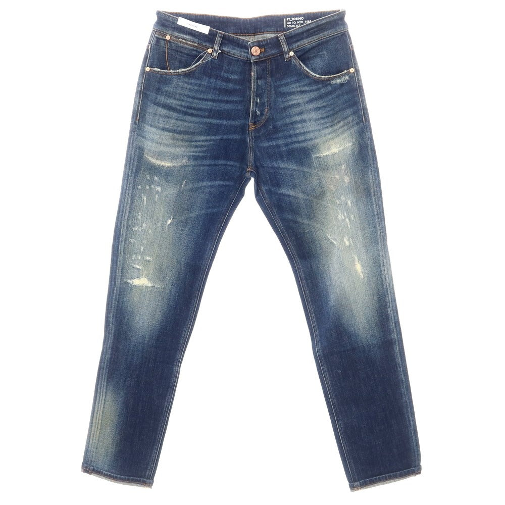 【新品】ピーティートリノ デニム PT TORINO DENIM REGGAE デニムパンツ
ネイビー【サイズ32】【NVY】【S/S/A/W】【状態ランクN】【メンズ】
【769570】 CPD
