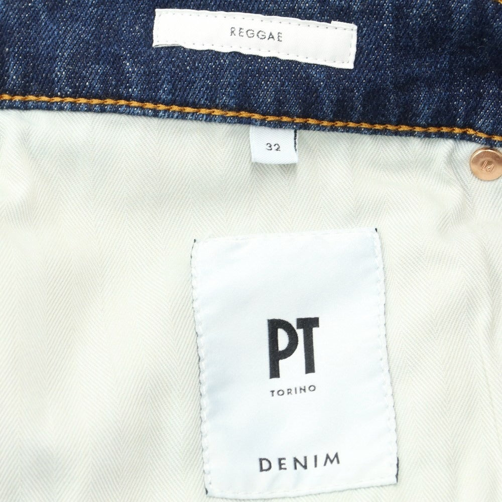 【新品】ピーティートリノ デニム PT TORINO DENIM REGGAE デニムパンツ
 ネイビー【サイズ32】【NVY】【S/S/A/W】【状態ランクN】【メンズ】
【769570】 CPD