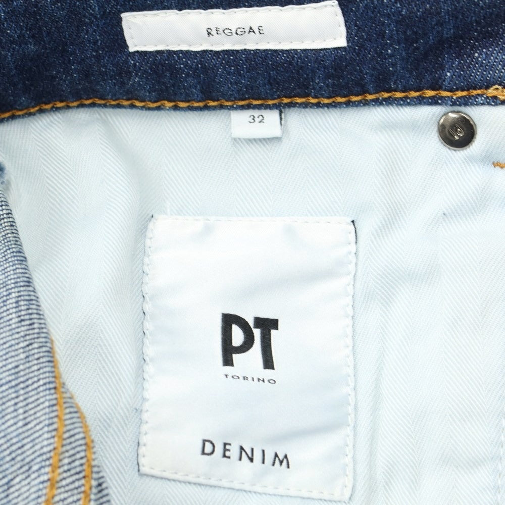 【新品】ピーティートリノ デニム PT TORINO DENIM REGGAE デニムパンツ
 ネイビー【サイズ32】【NVY】【S/S/A/W】【状態ランクN】【メンズ】
【769570】 CPD