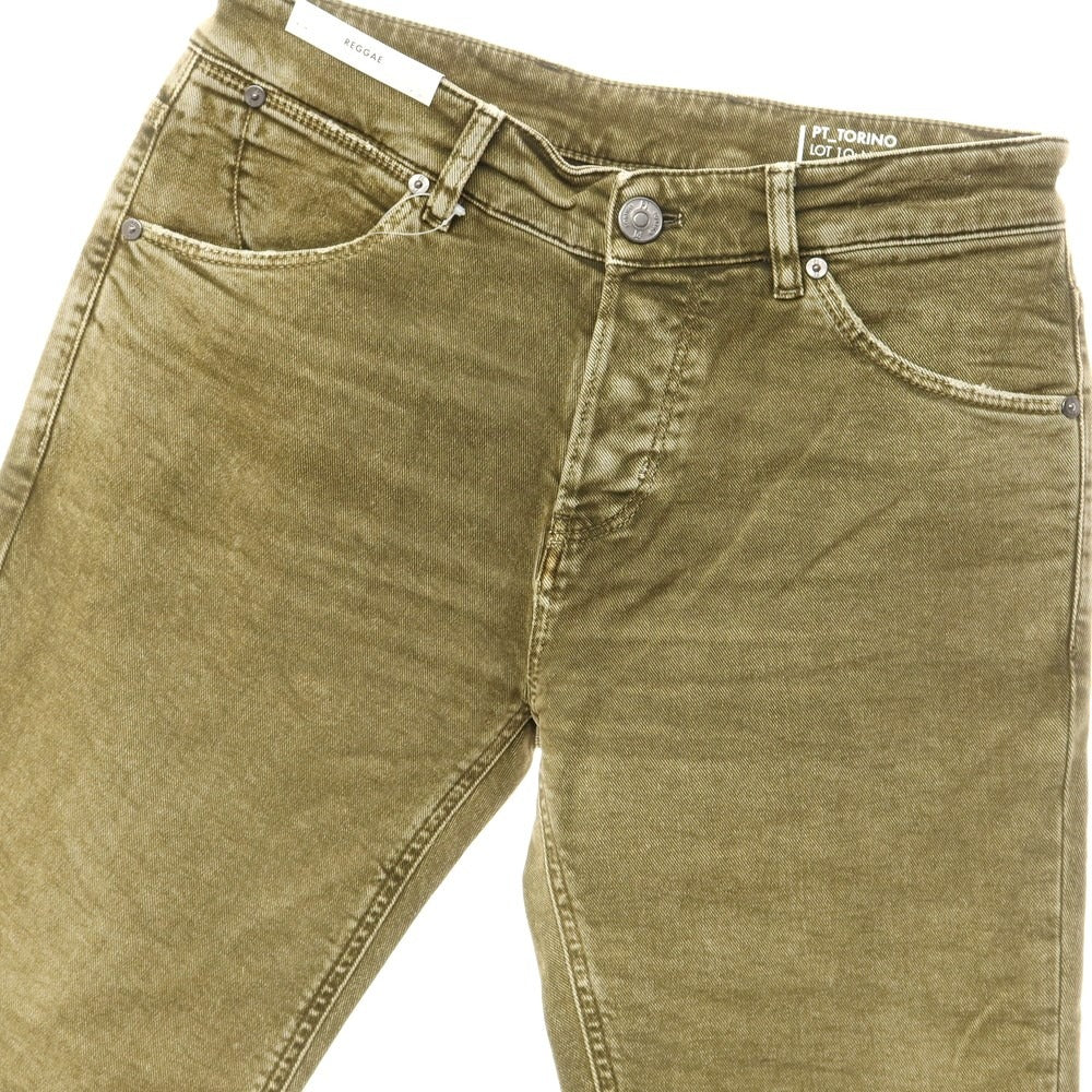 【新品】ピーティートリノ デニム PT TORINO DENIM REGGAE デニムパンツ
 オリーブ【サイズ30】【GRN】【S/S/A/W】【状態ランクN】【メンズ】
【769570】 CPD
