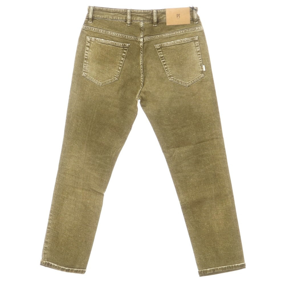 【新品】ピーティートリノ デニム PT TORINO DENIM REGGAE デニムパンツ
 オリーブ【サイズ30】【GRN】【S/S/A/W】【状態ランクN】【メンズ】
【769570】 CPD