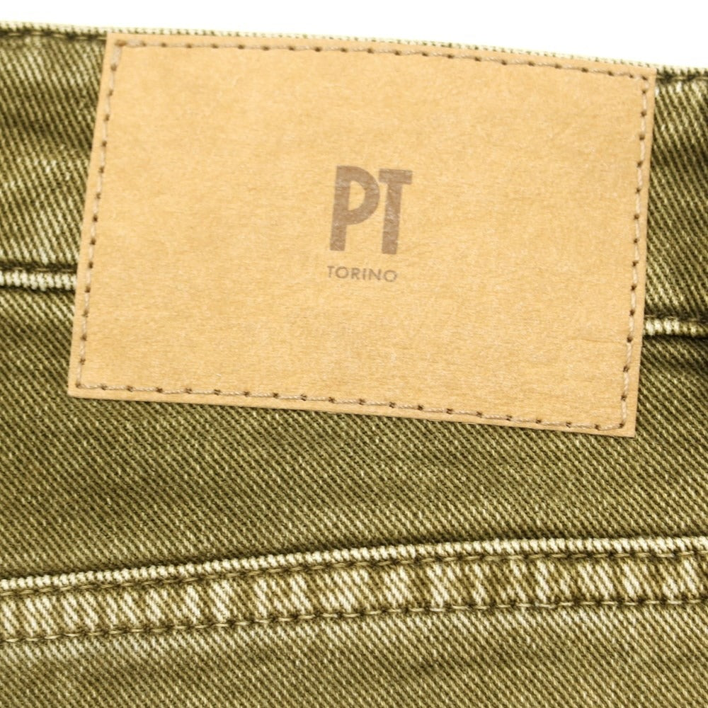 【新品】ピーティートリノ デニム PT TORINO DENIM REGGAE デニムパンツ
 オリーブ【サイズ30】【GRN】【S/S/A/W】【状態ランクN】【メンズ】
【769570】 CPD