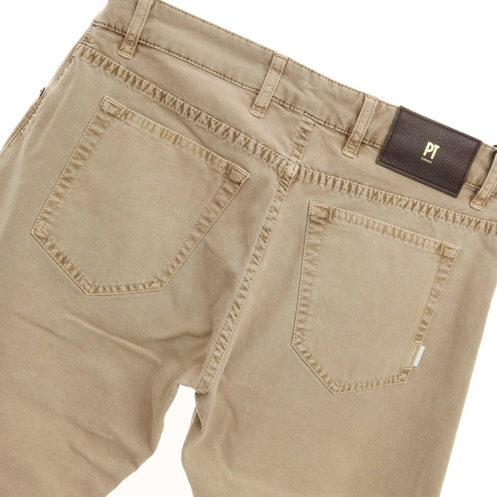 【新品アウトレット】ピーティートリノ デニム PT TORINO DENIM SOUL 5ポケットパンツ
 ベージュ【サイズ32】【BEI】【S/S/A/W】【状態ランクN-】【メンズ】
【769570】 CPD